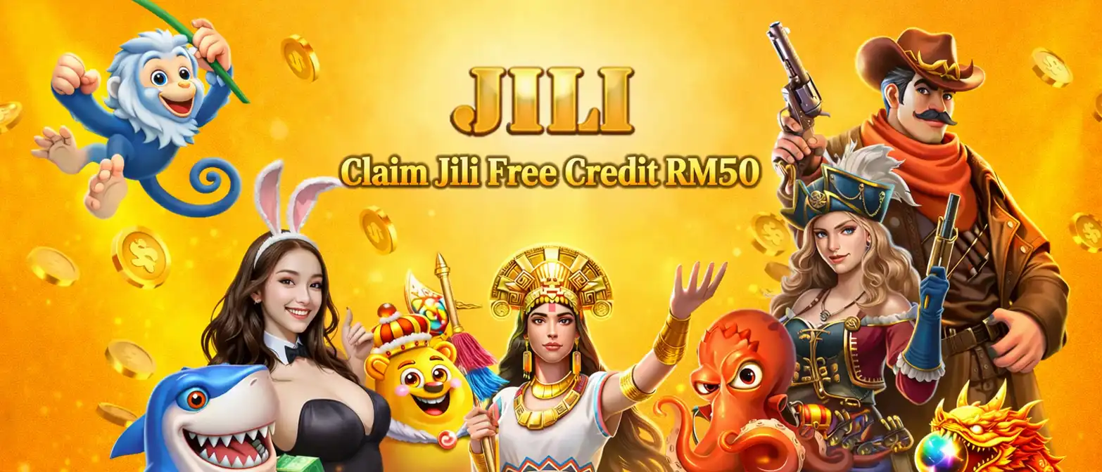 Claim JILI Free Credit RM50